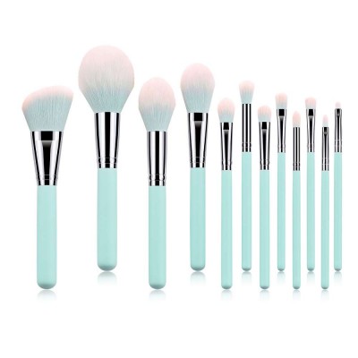 Private Label makeup brushes Vegan cruelty free synthetic hair professional eye face eyeshadow cosmetic makeup brush set